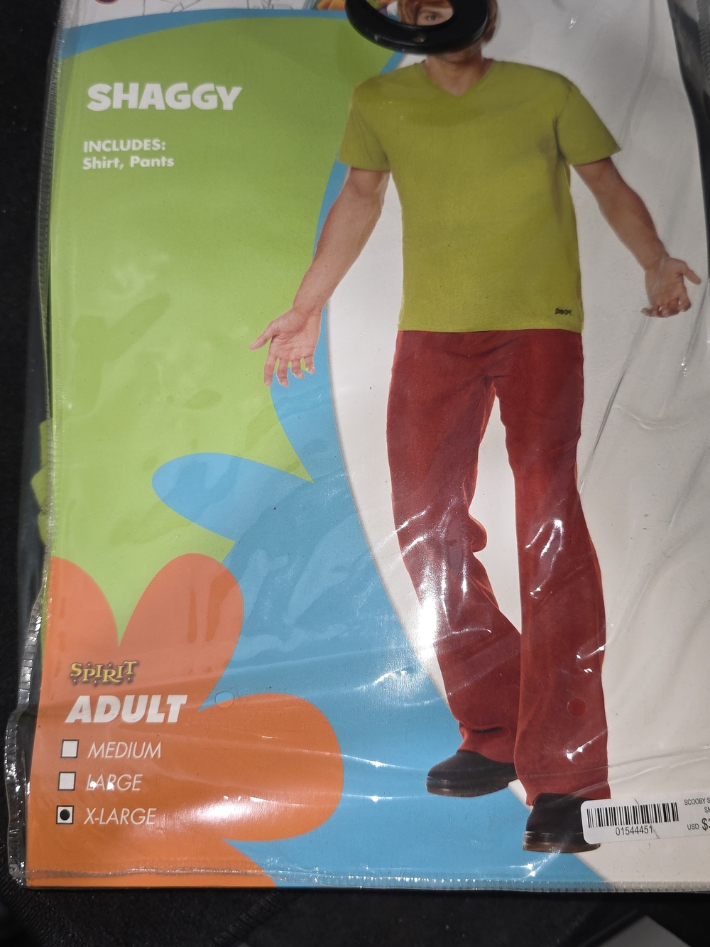 Spirit Men's Shaggy Red Corduroy Pants